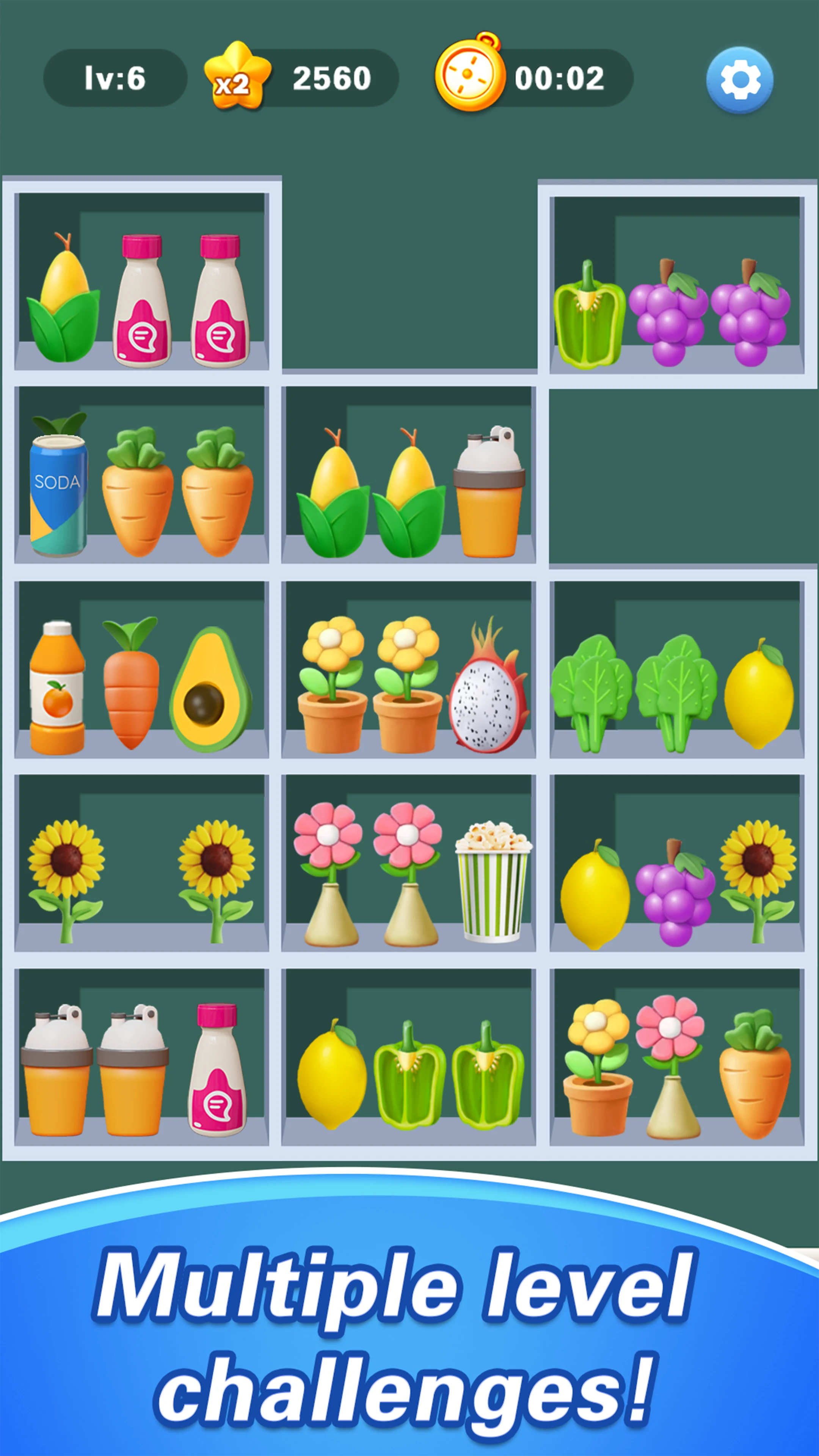 Fruit Sort Puzzle screenshot