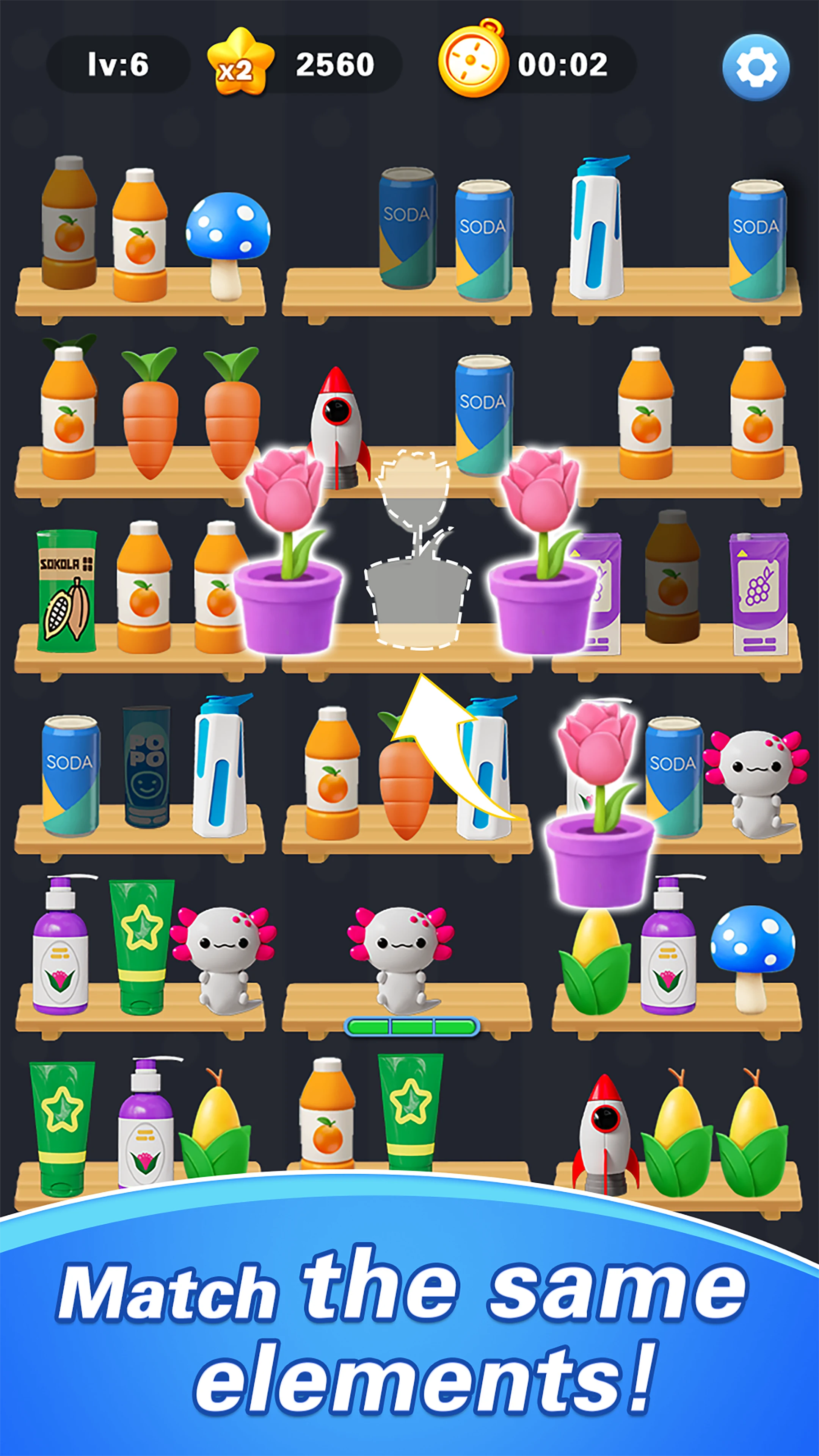 Fruit Sort Puzzle screenshot