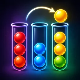 Ikon Classifique Cores: Ball Sort